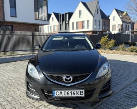 Черный Мазда 6, объемом двигателя 2.2 л и пробегом 245 тыс. км за 5800 $, фото 1 на Automoto.ua