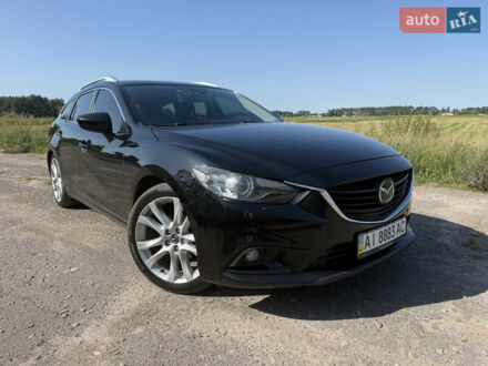 Черный Мазда 6, объемом двигателя 2.2 л и пробегом 272 тыс. км за 12500 $, фото 1 на Automoto.ua