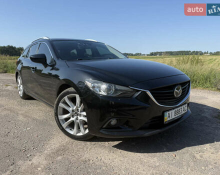 Черный Мазда 6, объемом двигателя 2.2 л и пробегом 272 тыс. км за 12500 $, фото 1 на Automoto.ua