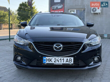 Черный Мазда 6, объемом двигателя 2.2 л и пробегом 276 тыс. км за 9800 $, фото 1 на Automoto.ua