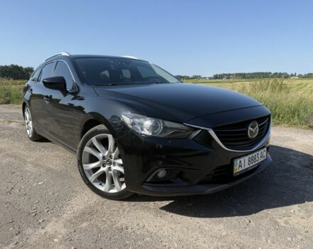 Черный Мазда 6, объемом двигателя 2.2 л и пробегом 272 тыс. км за 12500 $, фото 1 на Automoto.ua