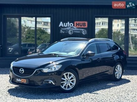 Чорний Мазда 6, об'ємом двигуна 2.19 л та пробігом 205 тис. км за 12300 $, фото 1 на Automoto.ua