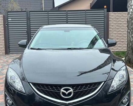 Черный Мазда 6, объемом двигателя 1.8 л и пробегом 233 тыс. км за 8000 $, фото 1 на Automoto.ua
