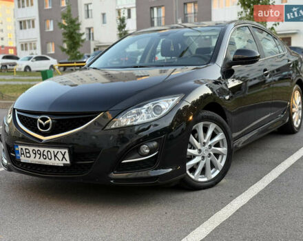 Черный Мазда 6, объемом двигателя 2 л и пробегом 58 тыс. км за 11999 $, фото 1 на Automoto.ua