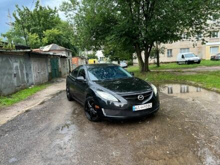 Черный Мазда 6, объемом двигателя 2 л и пробегом 2 тыс. км за 3850 $, фото 1 на Automoto.ua