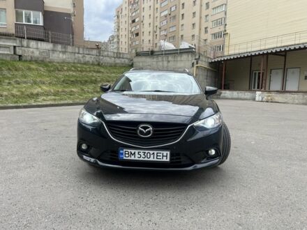 Чорний Мазда 6, об'ємом двигуна 2.2 л та пробігом 204 тис. км за 12300 $, фото 1 на Automoto.ua