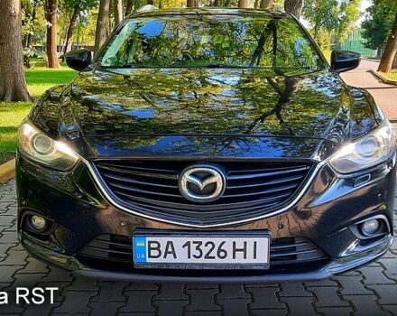 Черный Мазда 6, объемом двигателя 2.2 л и пробегом 245 тыс. км за 8700 $, фото 1 на Automoto.ua