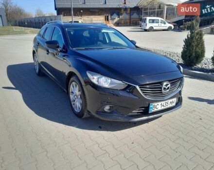 Черный Мазда 6, объемом двигателя 2.18 л и пробегом 241 тыс. км за 9500 $, фото 1 на Automoto.ua