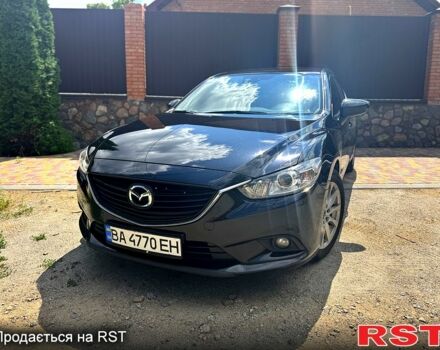 Чорний Мазда 6, об'ємом двигуна 2 л та пробігом 200 тис. км за 10999 $, фото 1 на Automoto.ua
