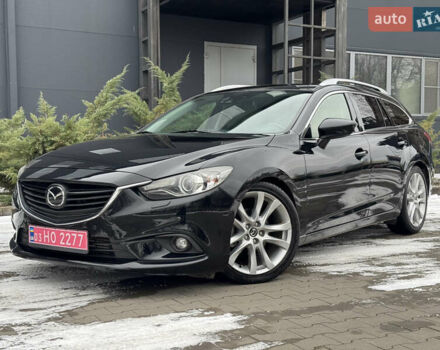 Чорний Мазда 6, об'ємом двигуна 2.2 л та пробігом 217 тис. км за 12900 $, фото 1 на Automoto.ua