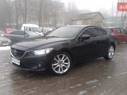 Черный Мазда 6, объемом двигателя 2.49 л и пробегом 230 тыс. км за 8900 $, фото 1 на Automoto.ua