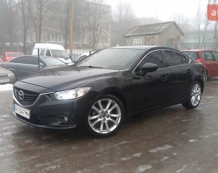 Черный Мазда 6, объемом двигателя 2.49 л и пробегом 230 тыс. км за 8900 $, фото 1 на Automoto.ua