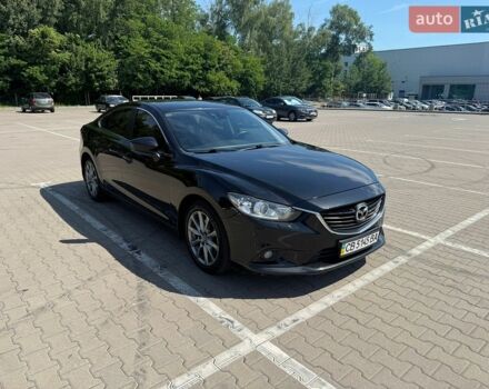 Черный Мазда 6, объемом двигателя 2 л и пробегом 288 тыс. км за 10500 $, фото 1 на Automoto.ua