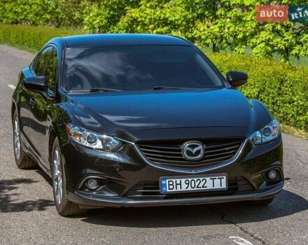 Черный Мазда 6, объемом двигателя 2.49 л и пробегом 210 тыс. км за 10800 $, фото 1 на Automoto.ua