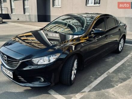 Черный Мазда 6, объемом двигателя 2 л и пробегом 160 тыс. км за 11200 $, фото 1 на Automoto.ua