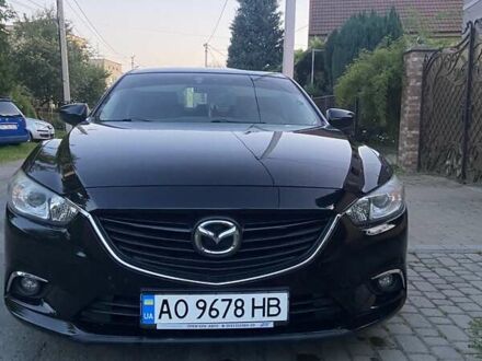 Черный Мазда 6, объемом двигателя 2 л и пробегом 118 тыс. км за 11500 $, фото 1 на Automoto.ua
