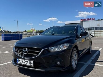 Черный Мазда 6, объемом двигателя 2.19 л и пробегом 270 тыс. км за 10500 $, фото 1 на Automoto.ua