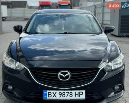 Черный Мазда 6, объемом двигателя 2.19 л и пробегом 248 тыс. км за 10200 $, фото 1 на Automoto.ua