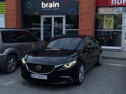 Черный Мазда 6, объемом двигателя 2.5 л и пробегом 215 тыс. км за 13500 $, фото 1 на Automoto.ua