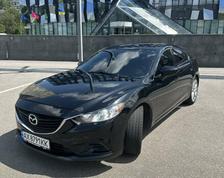Черный Мазда 6, объемом двигателя 2.49 л и пробегом 200 тыс. км за 11200 $, фото 1 на Automoto.ua