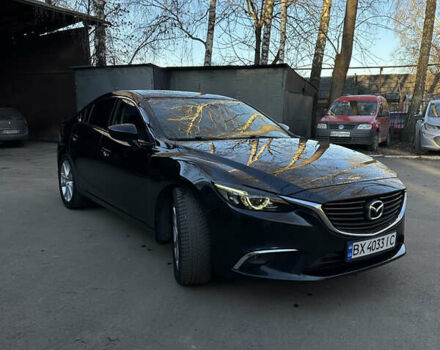 Черный Мазда 6, объемом двигателя 2.5 л и пробегом 280 тыс. км за 10200 $, фото 1 на Automoto.ua