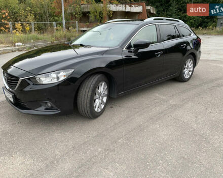 Черный Мазда 6, объемом двигателя 2.19 л и пробегом 263 тыс. км за 9700 $, фото 1 на Automoto.ua