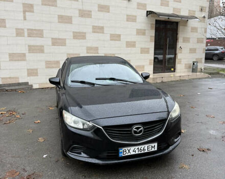 Черный Мазда 6, объемом двигателя 2.49 л и пробегом 161 тыс. км за 10300 $, фото 1 на Automoto.ua