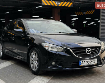 Черный Мазда 6, объемом двигателя 2 л и пробегом 148 тыс. км за 13000 $, фото 1 на Automoto.ua
