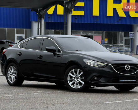Черный Мазда 6, объемом двигателя 2.5 л и пробегом 201 тыс. км за 12300 $, фото 1 на Automoto.ua