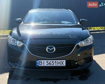 Черный Мазда 6, объемом двигателя 2.49 л и пробегом 170 тыс. км за 10500 $, фото 1 на Automoto.ua