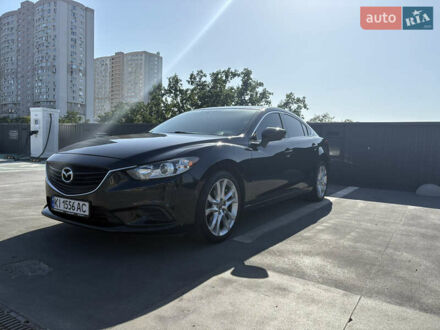 Черный Мазда 6, объемом двигателя 2.49 л и пробегом 215 тыс. км за 12500 $, фото 1 на Automoto.ua