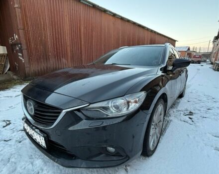Черный Мазда 6, объемом двигателя 2.2 л и пробегом 275 тыс. км за 11500 $, фото 1 на Automoto.ua