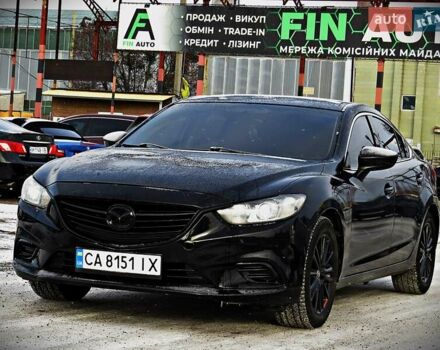 Черный Мазда 6, объемом двигателя 2.49 л и пробегом 220 тыс. км за 9400 $, фото 1 на Automoto.ua