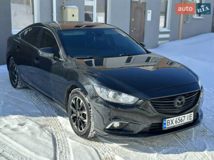 Черный Мазда 6, объемом двигателя 2.49 л и пробегом 246 тыс. км за 10600 $, фото 1 на Automoto.ua