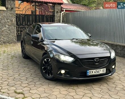 Черный Мазда 6, объемом двигателя 2.49 л и пробегом 252 тыс. км за 9800 $, фото 1 на Automoto.ua