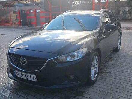 Чорний Мазда 6, об'ємом двигуна 2.19 л та пробігом 218 тис. км за 9000 $, фото 1 на Automoto.ua