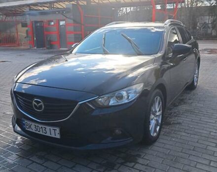 Чорний Мазда 6, об'ємом двигуна 2.19 л та пробігом 218 тис. км за 9000 $, фото 1 на Automoto.ua