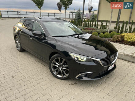 Чорний Мазда 6, об'ємом двигуна 2.2 л та пробігом 213 тис. км за 13300 $, фото 1 на Automoto.ua
