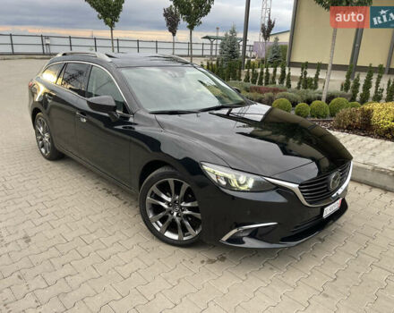 Черный Мазда 6, объемом двигателя 2.2 л и пробегом 213 тыс. км за 13300 $, фото 1 на Automoto.ua