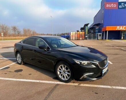 Чорний Мазда 6, об'ємом двигуна 2.19 л та пробігом 196 тис. км за 14000 $, фото 1 на Automoto.ua
