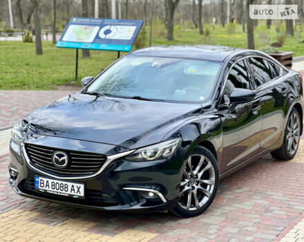 Черный Мазда 6, объемом двигателя 2.5 л и пробегом 163 тыс. км за 13000 $, фото 1 на Automoto.ua