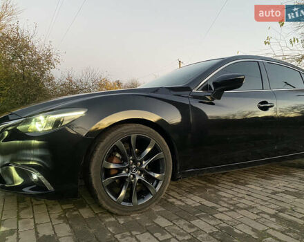 Черный Мазда 6, объемом двигателя 2.5 л и пробегом 154 тыс. км за 12000 $, фото 1 на Automoto.ua