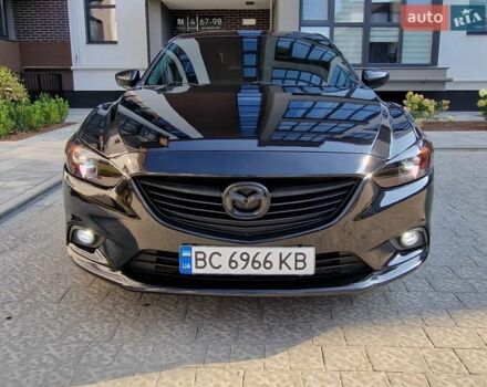 Черный Мазда 6, объемом двигателя 2.49 л и пробегом 166 тыс. км за 12750 $, фото 1 на Automoto.ua