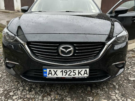 Черный Мазда 6, объемом двигателя 2.2 л и пробегом 160 тыс. км за 15500 $, фото 1 на Automoto.ua