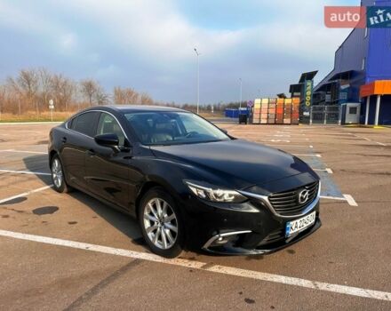 Черный Мазда 6, объемом двигателя 2.19 л и пробегом 198 тыс. км за 13500 $, фото 1 на Automoto.ua