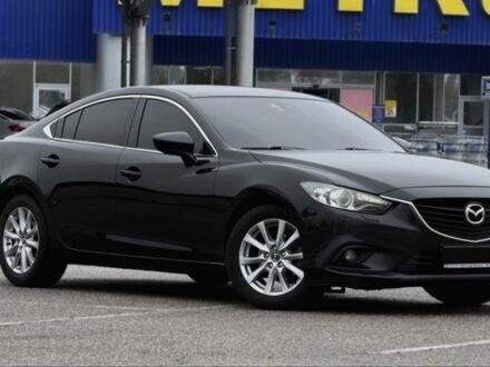 Черный Мазда 6, объемом двигателя 2.5 л и пробегом 201 тыс. км за 12300 $, фото 1 на Automoto.ua