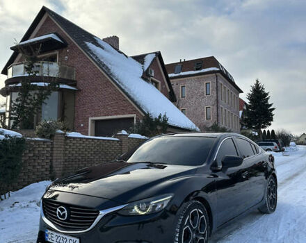 Черный Мазда 6, объемом двигателя 2.19 л и пробегом 255 тыс. км за 13200 $, фото 1 на Automoto.ua