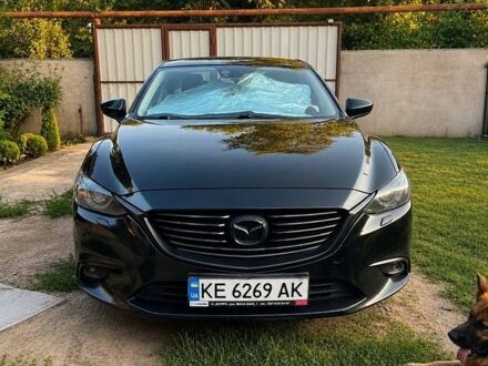 Черный Мазда 6, объемом двигателя 2.19 л и пробегом 180 тыс. км за 13000 $, фото 1 на Automoto.ua