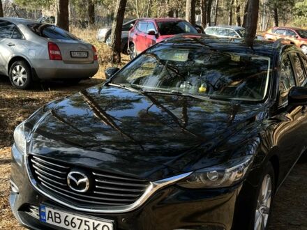 Чорний Мазда 6, об'ємом двигуна 2.19 л та пробігом 281 тис. км за 9800 $, фото 1 на Automoto.ua