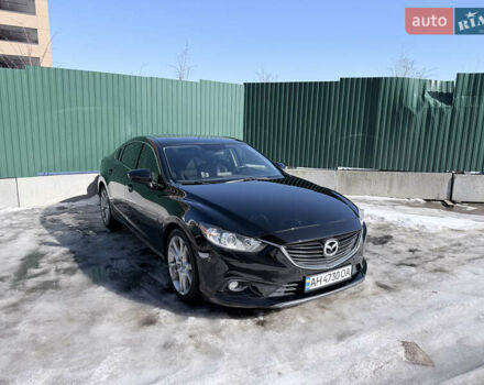 Черный Мазда 6, объемом двигателя 2.5 л и пробегом 116 тыс. км за 12300 $, фото 1 на Automoto.ua
